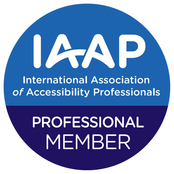 IAAP Professional Member badge